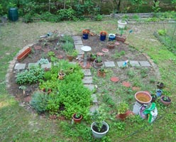 Our herb garden