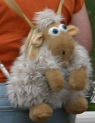 Sheep backpack