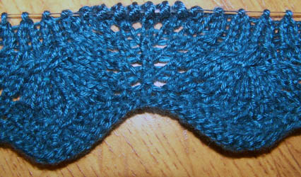 Bit of the cowl's cable fan pattern